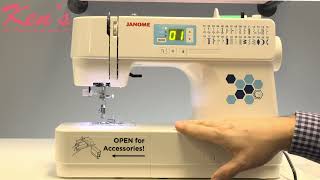 Janome C30 Computerized Lightweight Sewing Machine Feature Overview