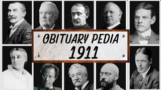 Famous Hollywood Celebrities We've Lost in 1911 - Obituary in 1911