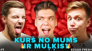 Edgar Fresh, iespējams, vairs nav vegāns | KURŠ NO MUMS IR MUĻĶIS? #5 (Zalāns, Edgar Fresh, Fanya)