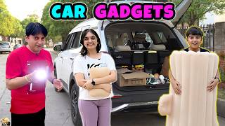 CAR GADGETS | 11 New Car Accessories Unboxing | Aayu Pihu ki Car | Aayu and Pihu Show