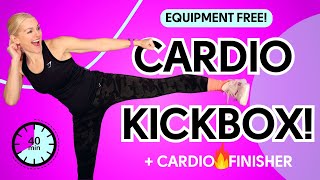 🥊 40-Minute Cardio Kickboxing HIIT