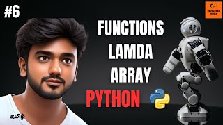Python Functions, Lambda & Arrays Explained | Python Roadmap Day 6 🚀 | DeveloperHubX