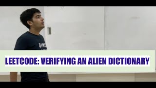 Leetcode 953 || Verifying and Alien Dictionary || Simple and short CPP code
