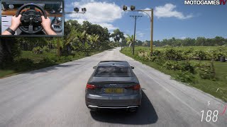 Forza Horizon 5 - 2020 Audi RS3 Sedan | Thrustmaster T300RS Gameplay