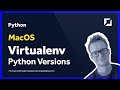 Create Virtual Environment Python | MacOS | Python Install