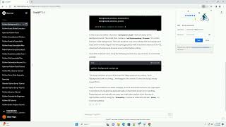 make python script run in background