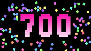 700 Seconds Pixels Explode Timer