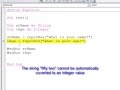 12. Introduction to Programming with VBA - InputBox Implcit Data Type Conversion