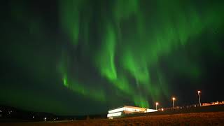 BIG AURORA OVER FAIRBANKS, ALASKA! 4K real time (10.12.21)