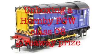 Unboxing a Hornby FGW class 08 giveaway prize