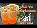 Cách Làm Công Thức Pha Chế Trà Tắc - Trà Quất Đơn Giản | Vinbar #shorts