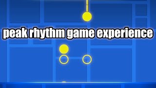 playing 'robeats' geometry dash levels