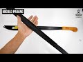 22 INCH MI MACHETE GLOBAL PARANG KNIFE (SHARP & LEPER) / PISAU PARANG POTONG (KEPALA TAJAM & BULAT)