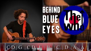 Cours de guitare : Apprendre Behind Blue Eyes (The Who)