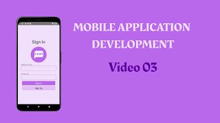 React Native | Mobile Application Development | Chat Application Video 3