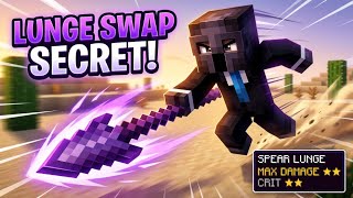How to *CORRECTLY* Lunge Swap in Minecraft (Spear PvP)