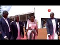 kyabazinga royal wedding nabagereka sylvia nagginda and kadaga arrive at bugembe cathedral jinja