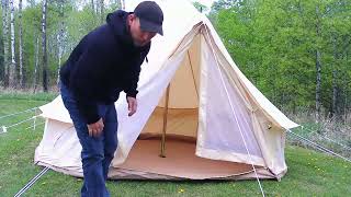 Vevor 3M bell tent review