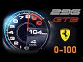 Ferrari 296 GTB : insane Acceleration 0-100km/h, 0-100mph & 0-200 km/h