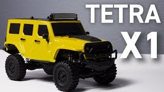 It's Fun Size! Tetra X1 1/18 Mini Rock Crawler from Panda Hobby