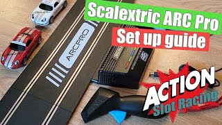 Scalextric ARC Pro set up guide