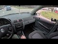 2003 skoda fabia 1.4 68hp 0 100 pov test drive 1638 joe black