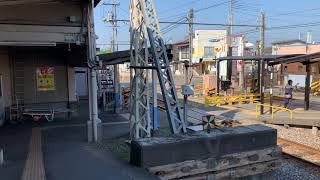 上毛電気鉄道700形 中央前橋行き 赤城駅発車