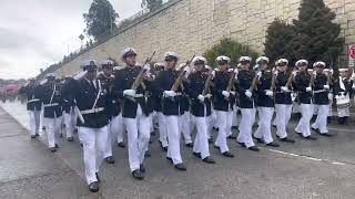 Grumetes infantes de Marina desfile año 2023 Talcahuano