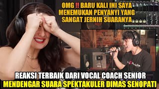 REAKSI TERBAIK HARI INI || VOCAL COACH DIBUAT TERPUKAU PERTAMA KALI MELIHAT DIMAS SENOPATI