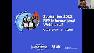 PCEF 2020 RFP Informational Webinar #3 10-08-2020