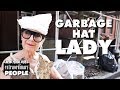 'Garbage Hat Lady' Sells Trash Hats for $450 Each | Extraordinary People | New York Post