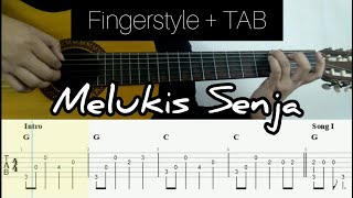 Budi Doremi - Melukis Senja | Fingerstyle Guitar (TABLATURE + CHORD)