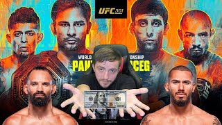 UFC 301 | Picks & Bets | Pantoja vs Erceg