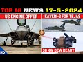 Indian Defence Updates : US Offers Next Gen Engine,Kaveri-2 For Tejas,3 ISTAR Order,30 KW DEW Ready