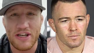 Justin Gaethje despises Colby Covington "coward and a fake person" after Trump Rally | UFC 254