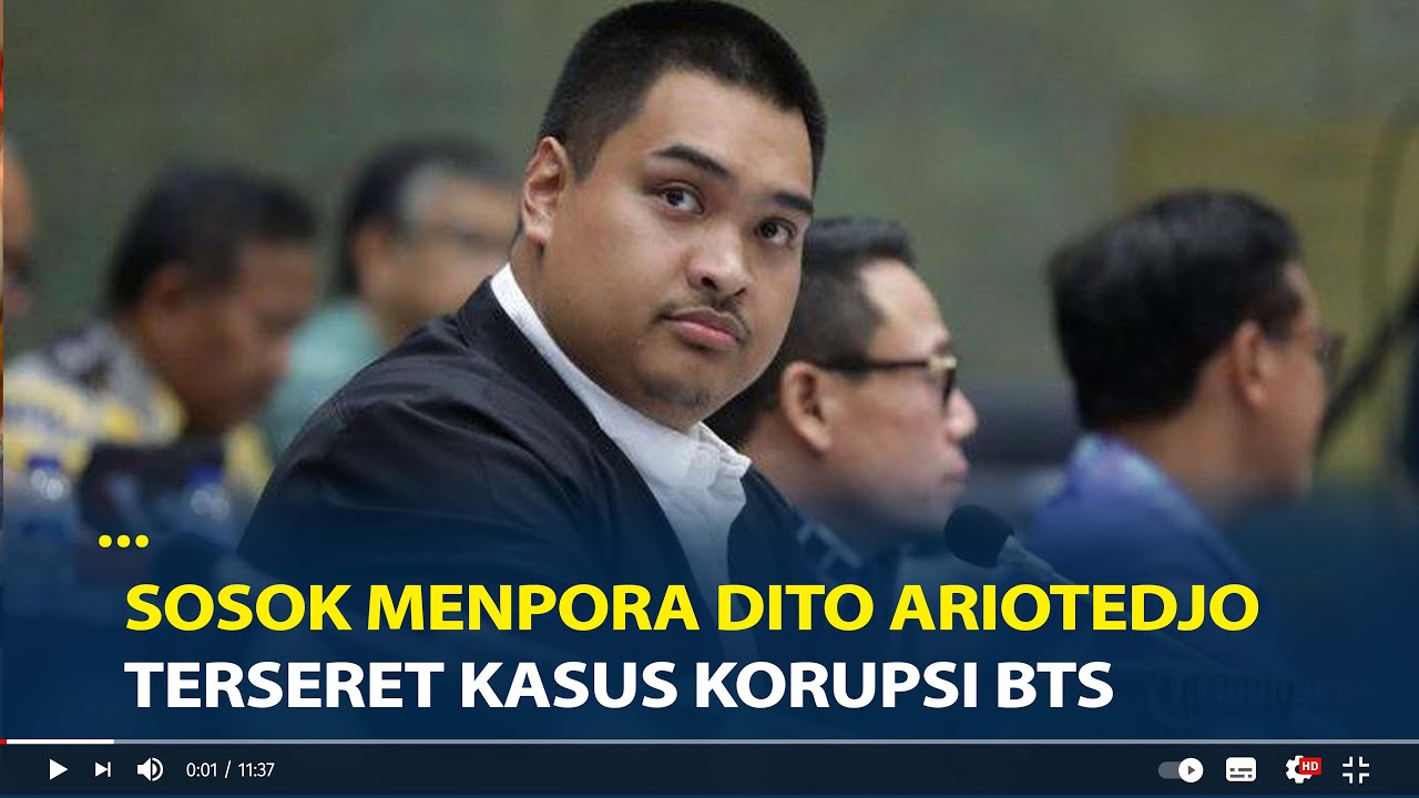 Sosok Menpora Dito Ariotedjo, Terseret Kasus Korupsi BTS Kominfo ...