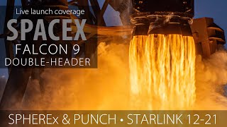 Watch live: SpaceX Falcon 9 rocket launches NASA's SPHEREx & PUNCH