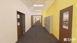 Walk Through the new Sycamore Junior High School! SHP 3D Design Renderings