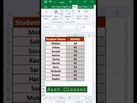 Quick Analysis Tool | How to use Quick Analysis Tools in Excel | #shorts #youtube #excel