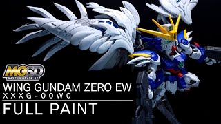 【Gunpla】MGSD Wing Gundam Zero EW　Full Build