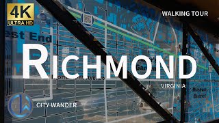 Downtown Richmond, Virginia [4K] Walking Tour (2021)