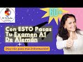 Para pasar el Examen A1 de Alemán, mira este video...