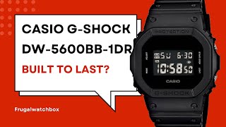 G-Shock DW-5600BB-1DR: Still Tough After 4 Years!