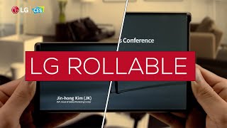 LG Rollable debut at CES 2021