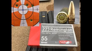 .223 Remington, 55gr FMJ, Aguila Review