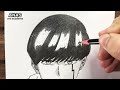 how to draw mash burnedead anime drawing tutorial step by step