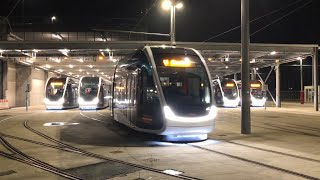 Tram en commun S7#20 : 18 rames sur la ligne, et une marche à blanc confirmée