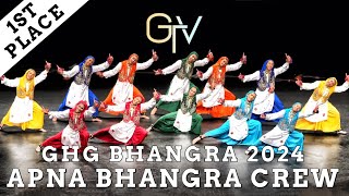 Apna Bhangra Crew - First Place at GHG Bhangra 2024