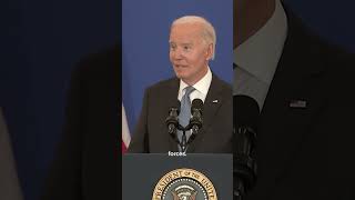 President Biden: 'We can't walk away' from Ukraine