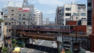 京成3000形・3700形 日暮里～新三河島 Keisei 3000 series and 3700 series EMU